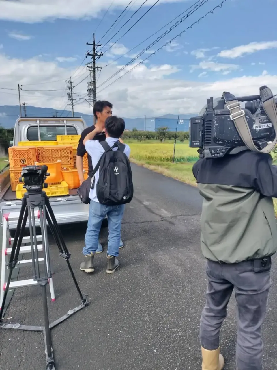 昨日は東海テレビの取材がありました😄